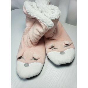Panda Bros Slipper Socks Fuzzy Sock Slippers 8-10)